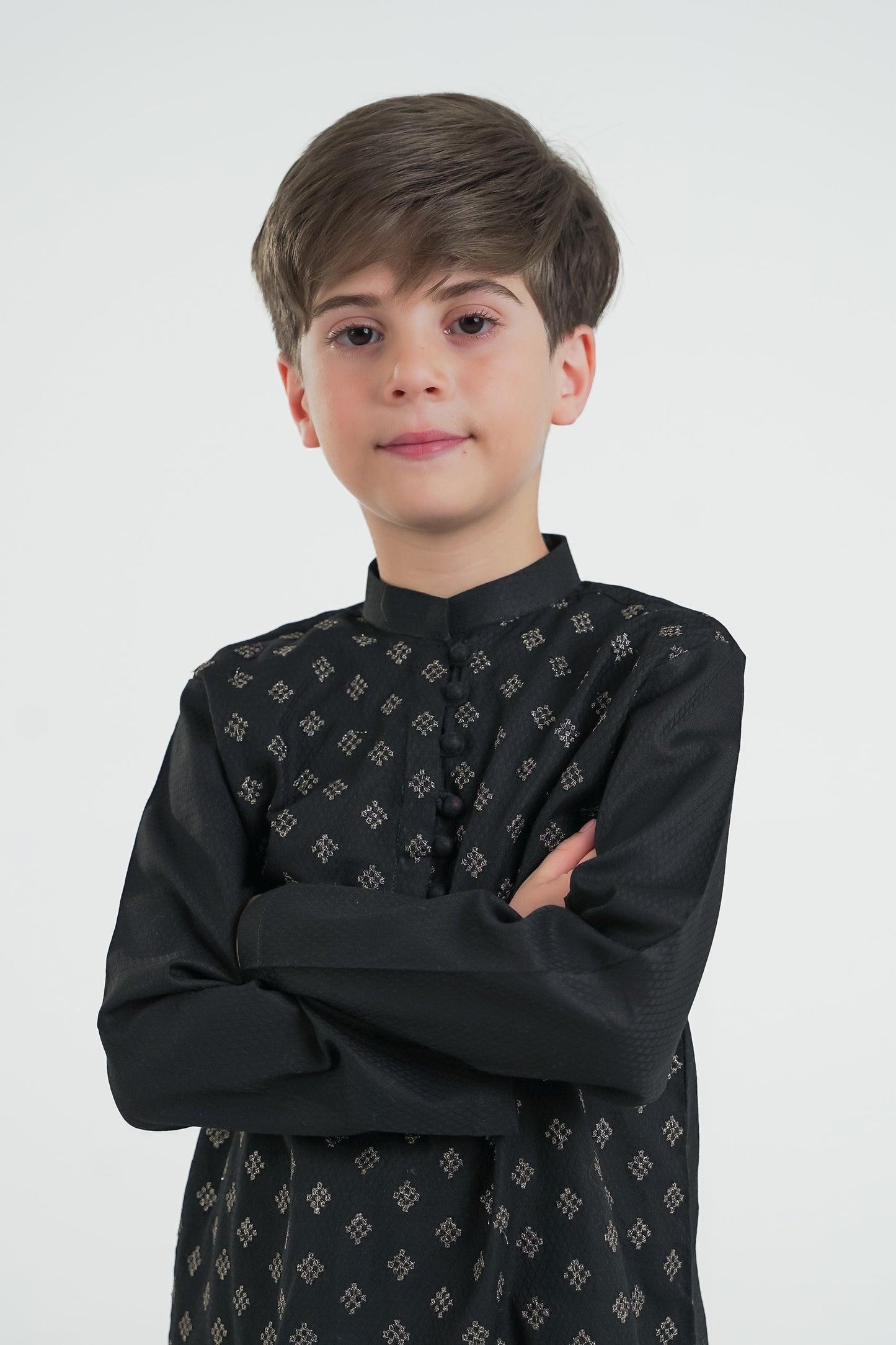 2PC Boy - Textured Cambric Suit