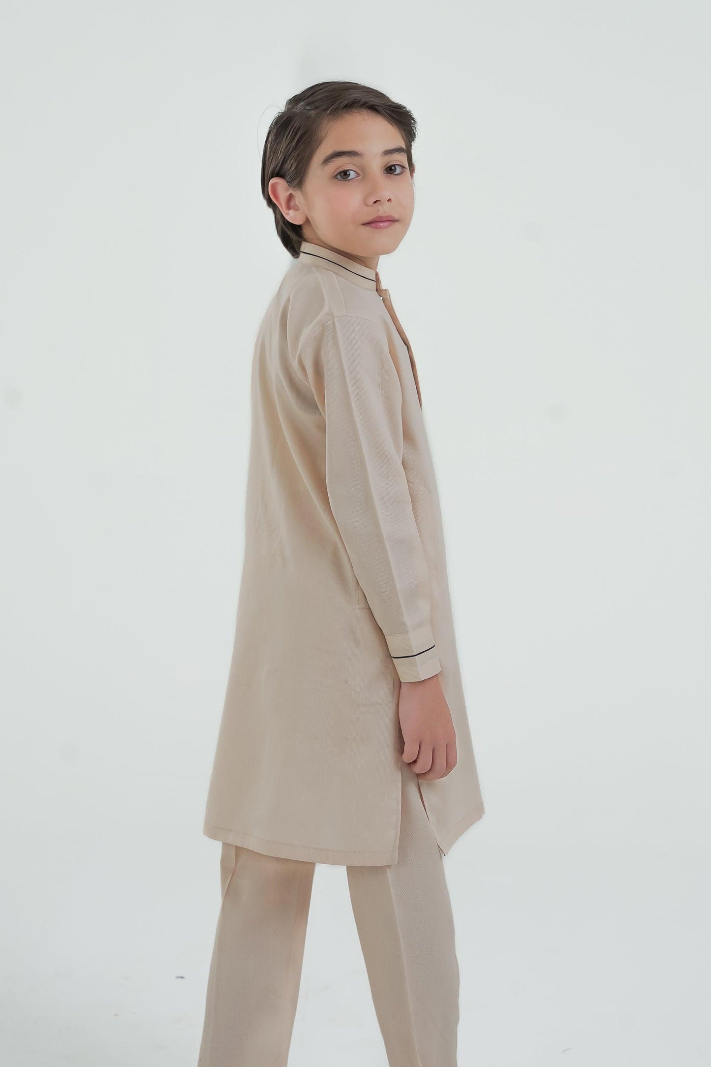 2PC Boy - Textured Cambric Suit