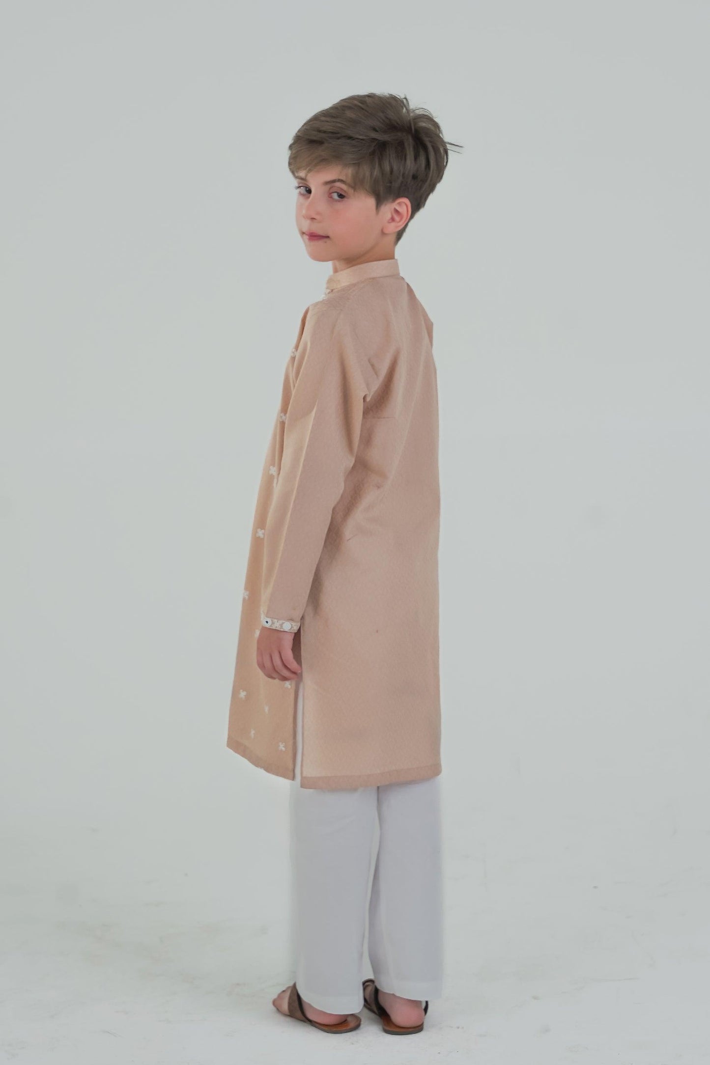 2PC - Textured Cambric Suit