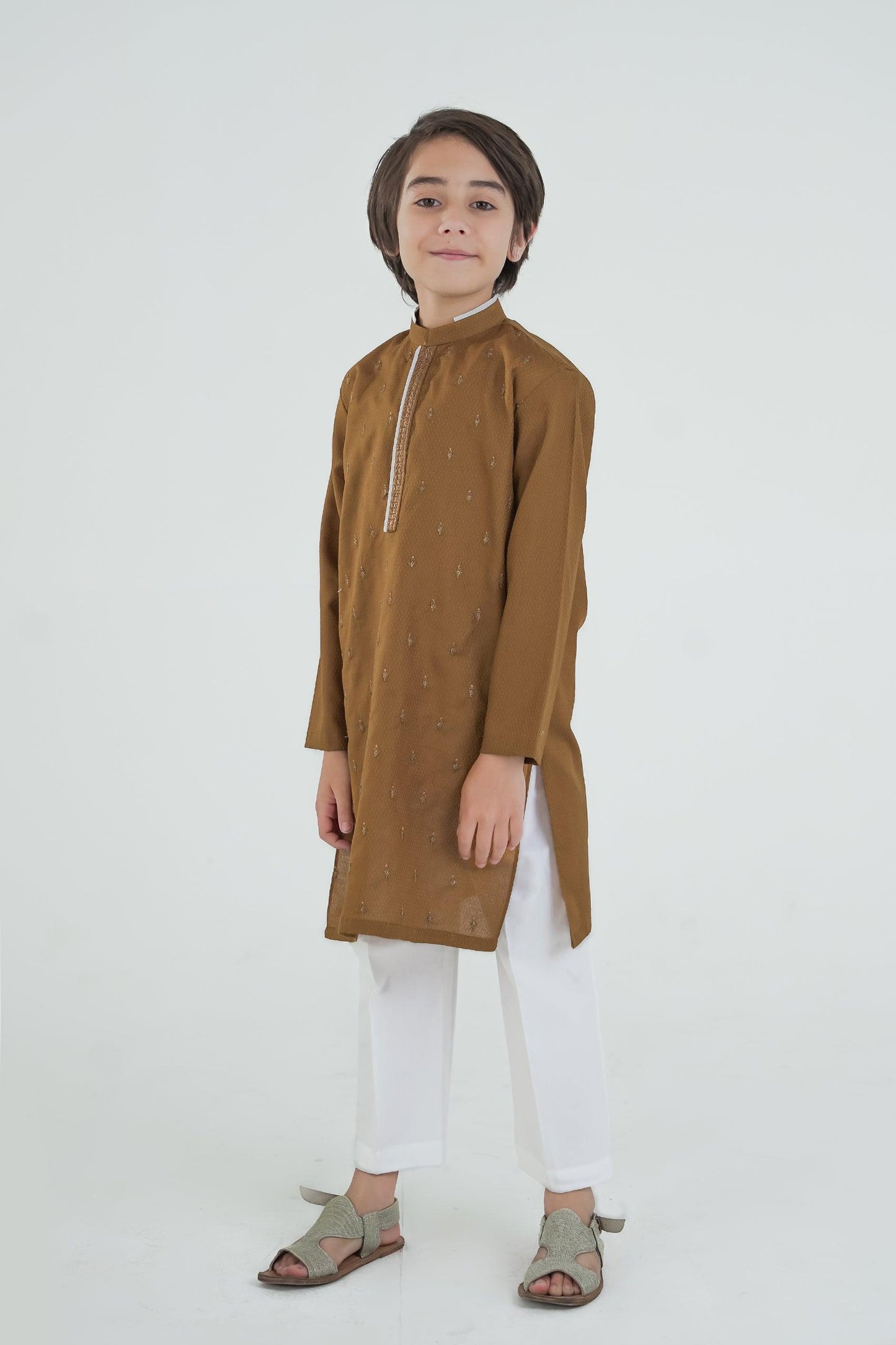 2PC Boy - Textured Cambric Suit