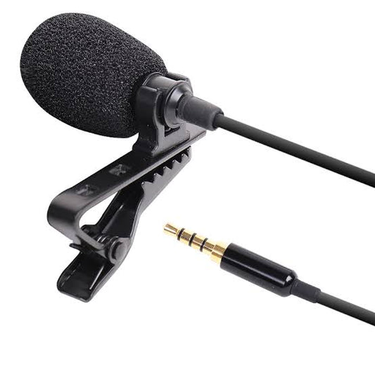 Lavalier 5 Meter Long Mic For Smart phones Mobile PC Laptop Pro Wired Mic 3.5mm Microphone Collar for Voice Recording Lapel Mic For DSLR Recorder