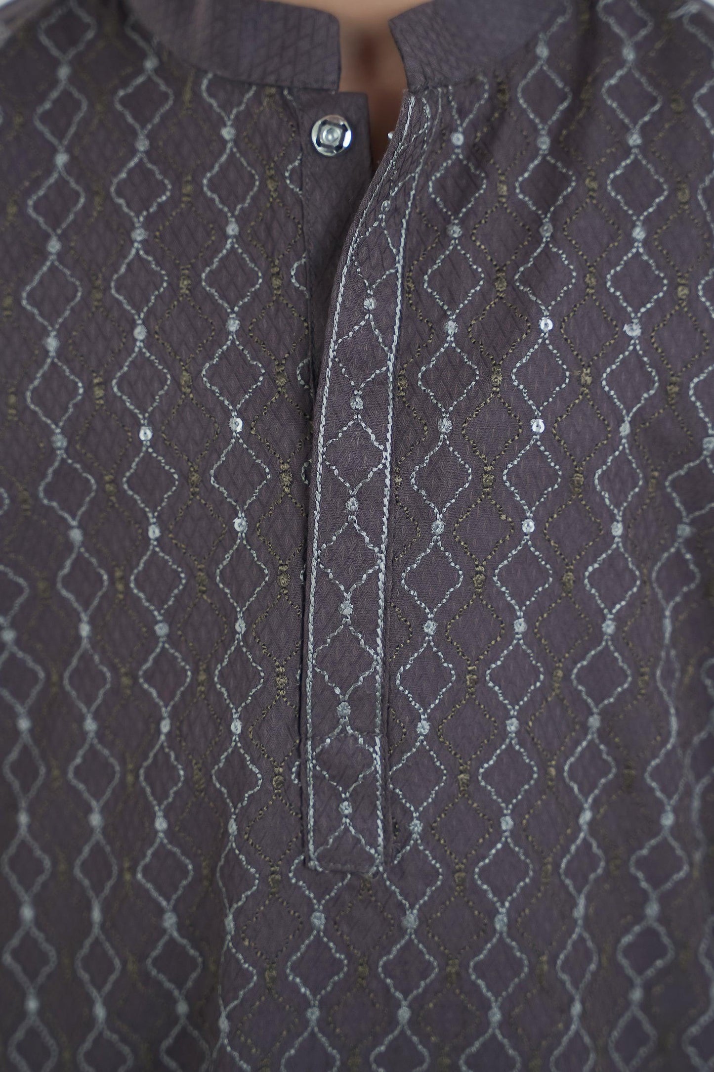 2PC Boy - Textured Cambric Suit