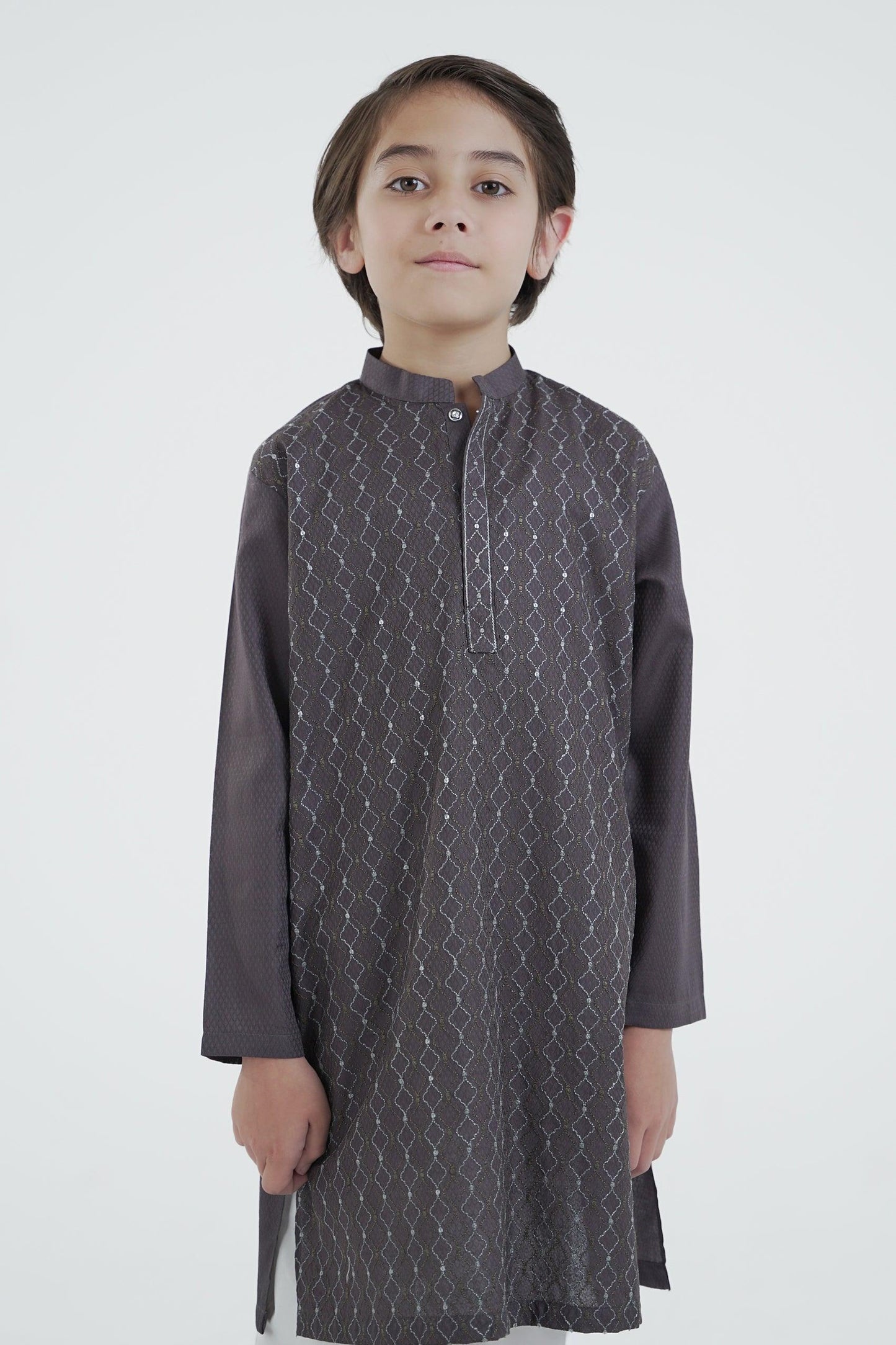 2PC Boy - Textured Cambric Suit