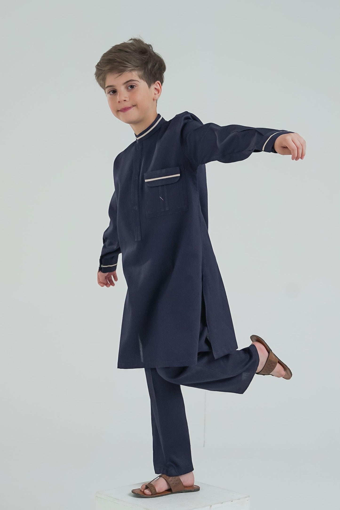 2PC Boy - Textured Cambric