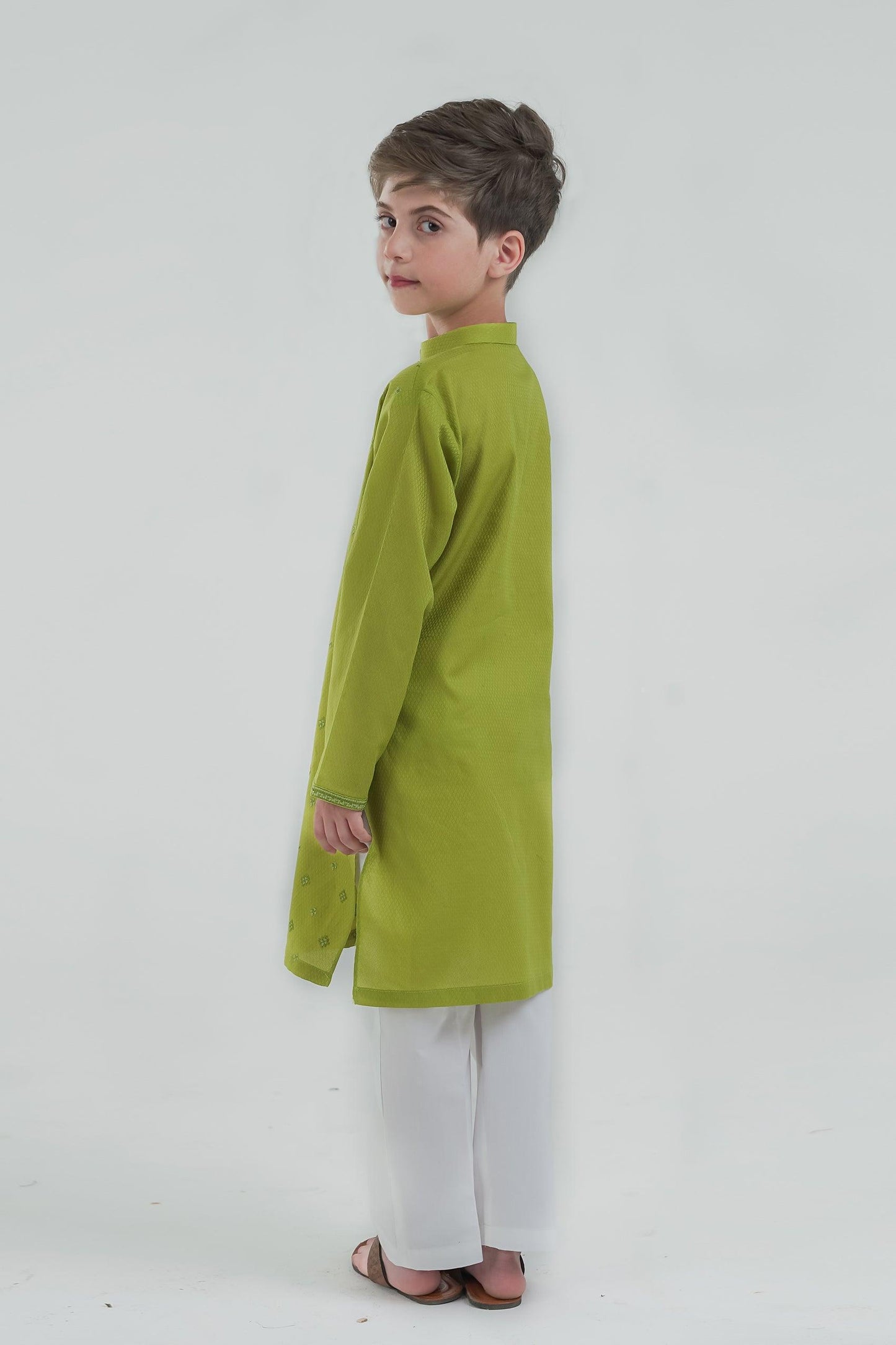 2PC Boy - Textured Cambric Suit