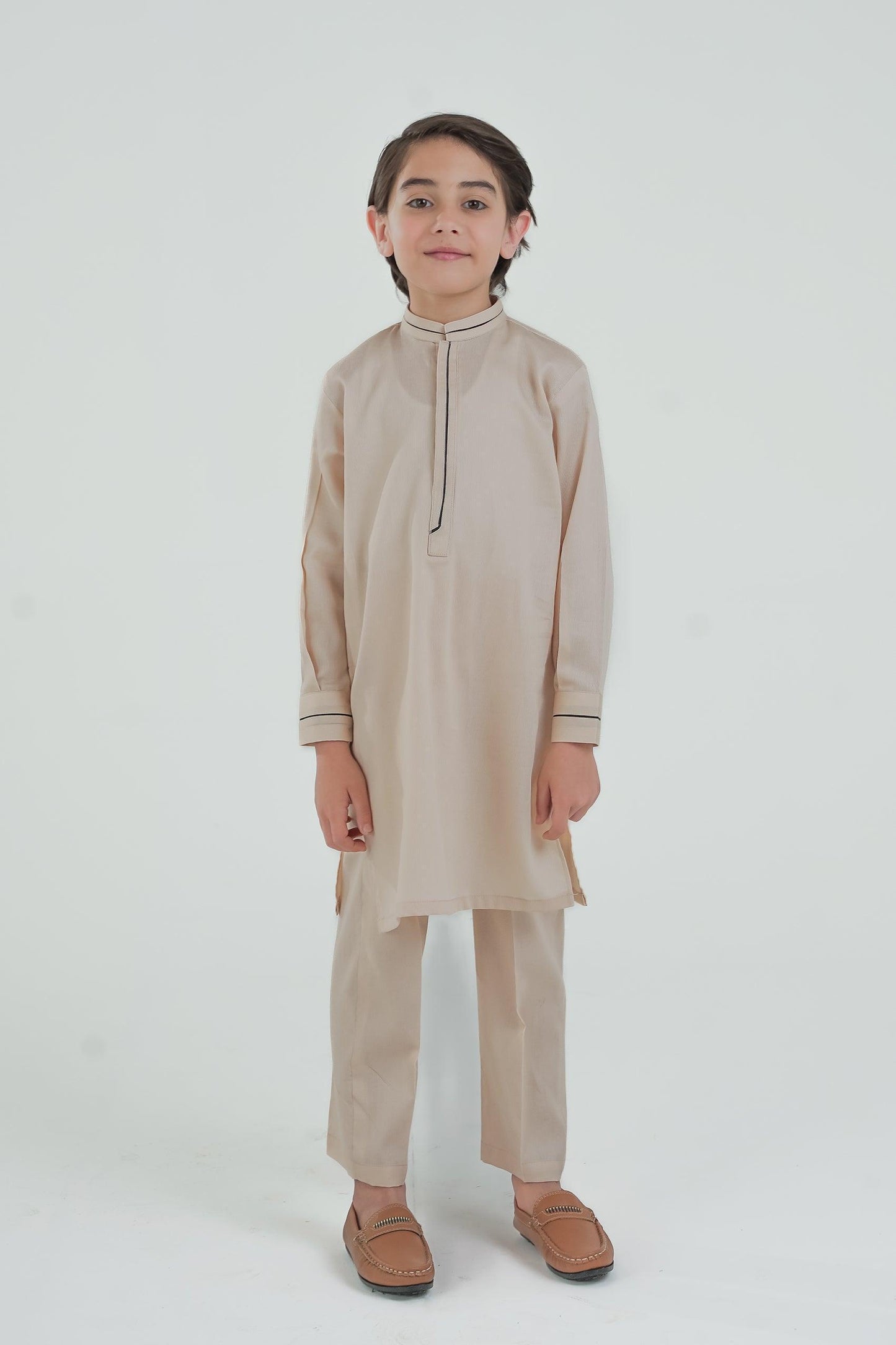 2PC Boy - Textured Cambric Suit
