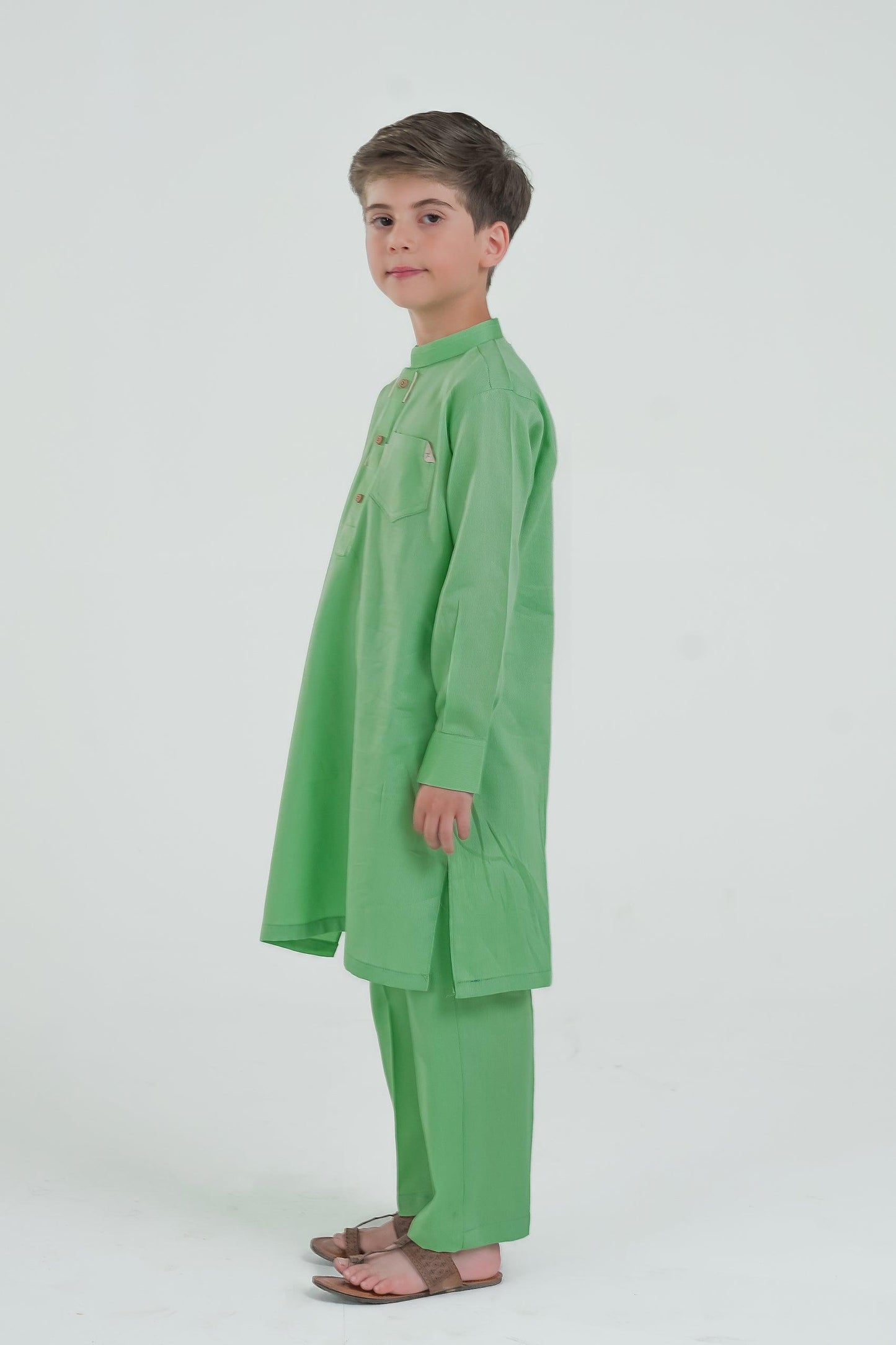 2PC Boy - Textured Cambric Suit