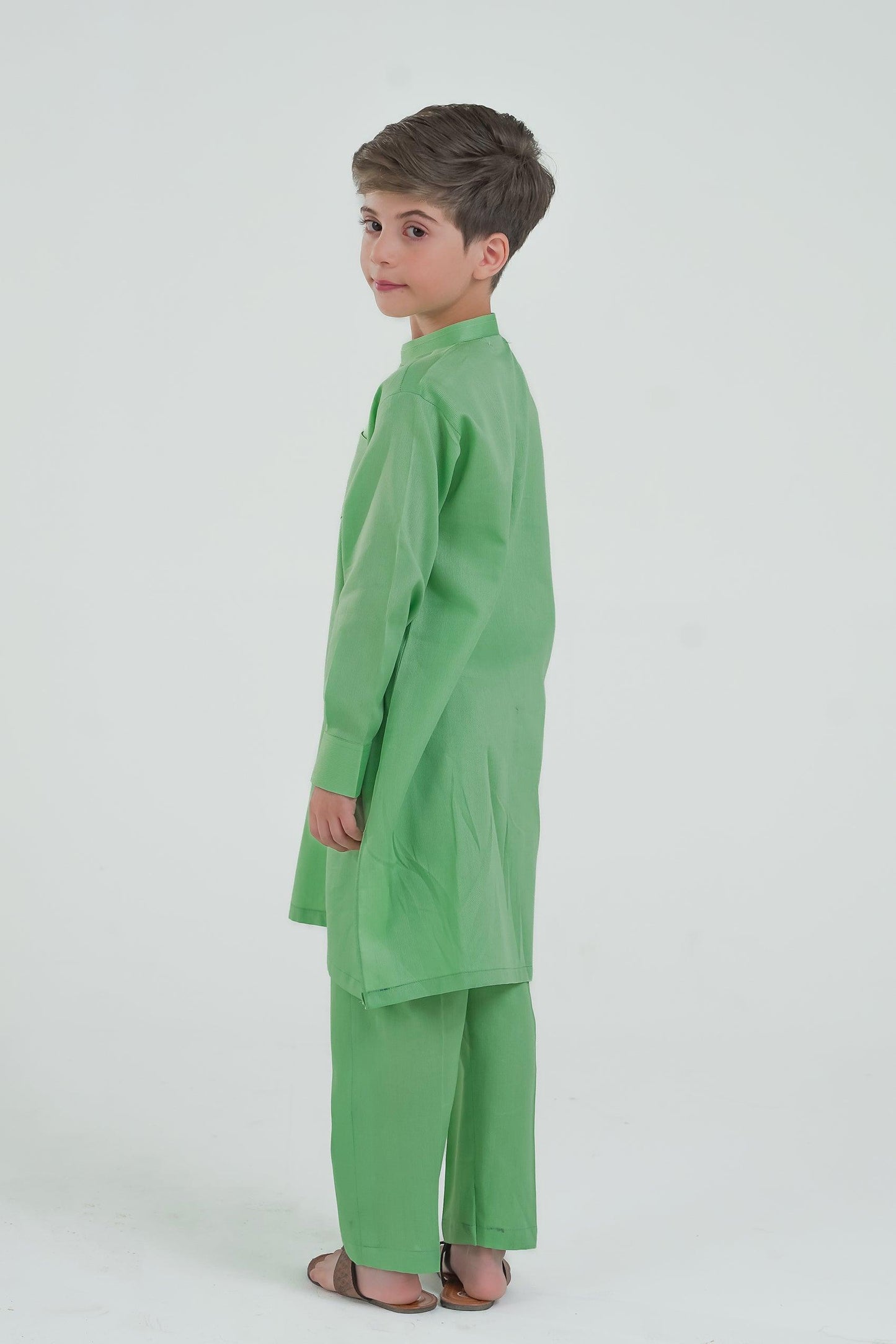 2PC Boy - Textured Cambric Suit