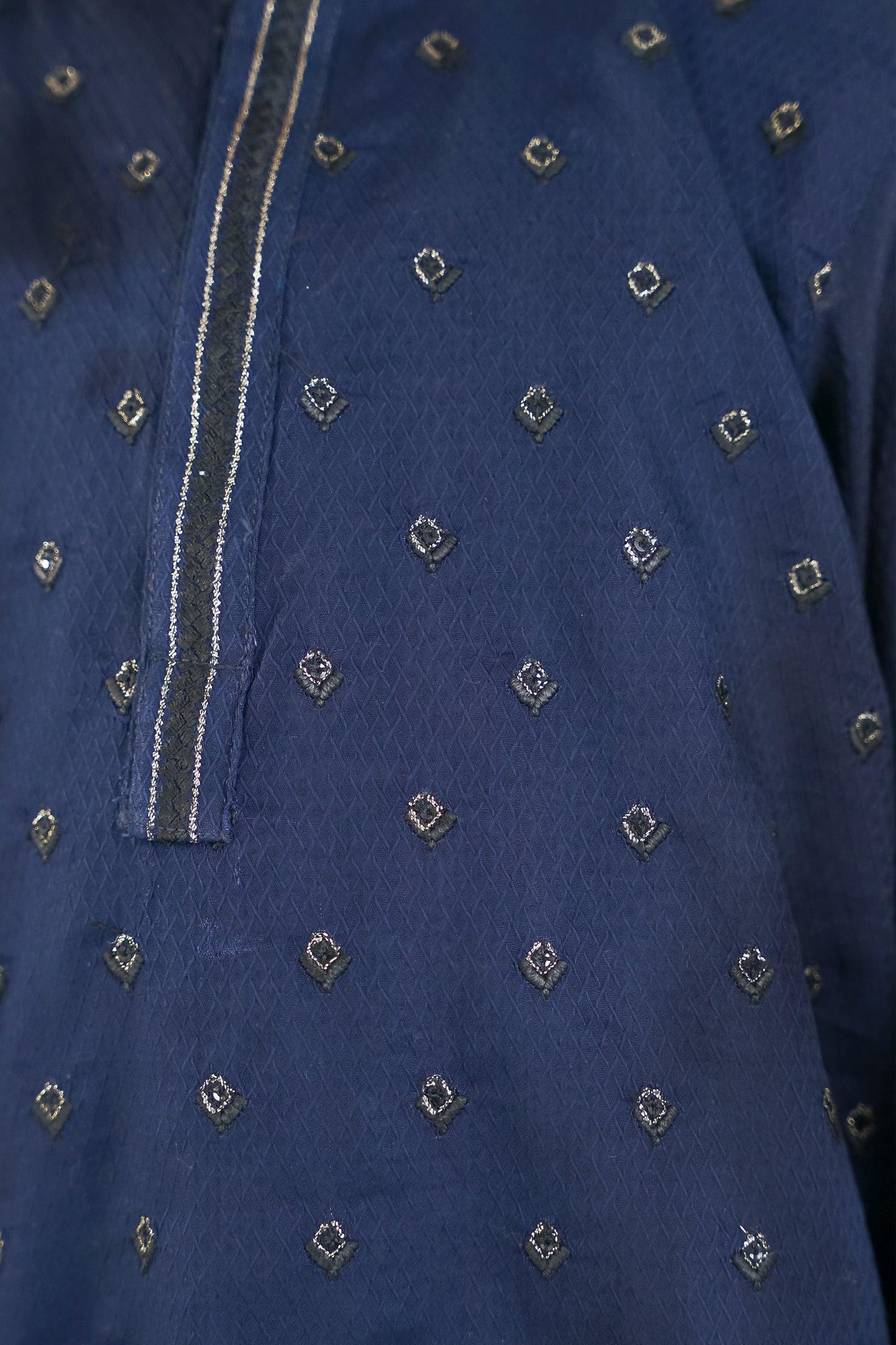 2PC Boy - Textured Cambric Suit