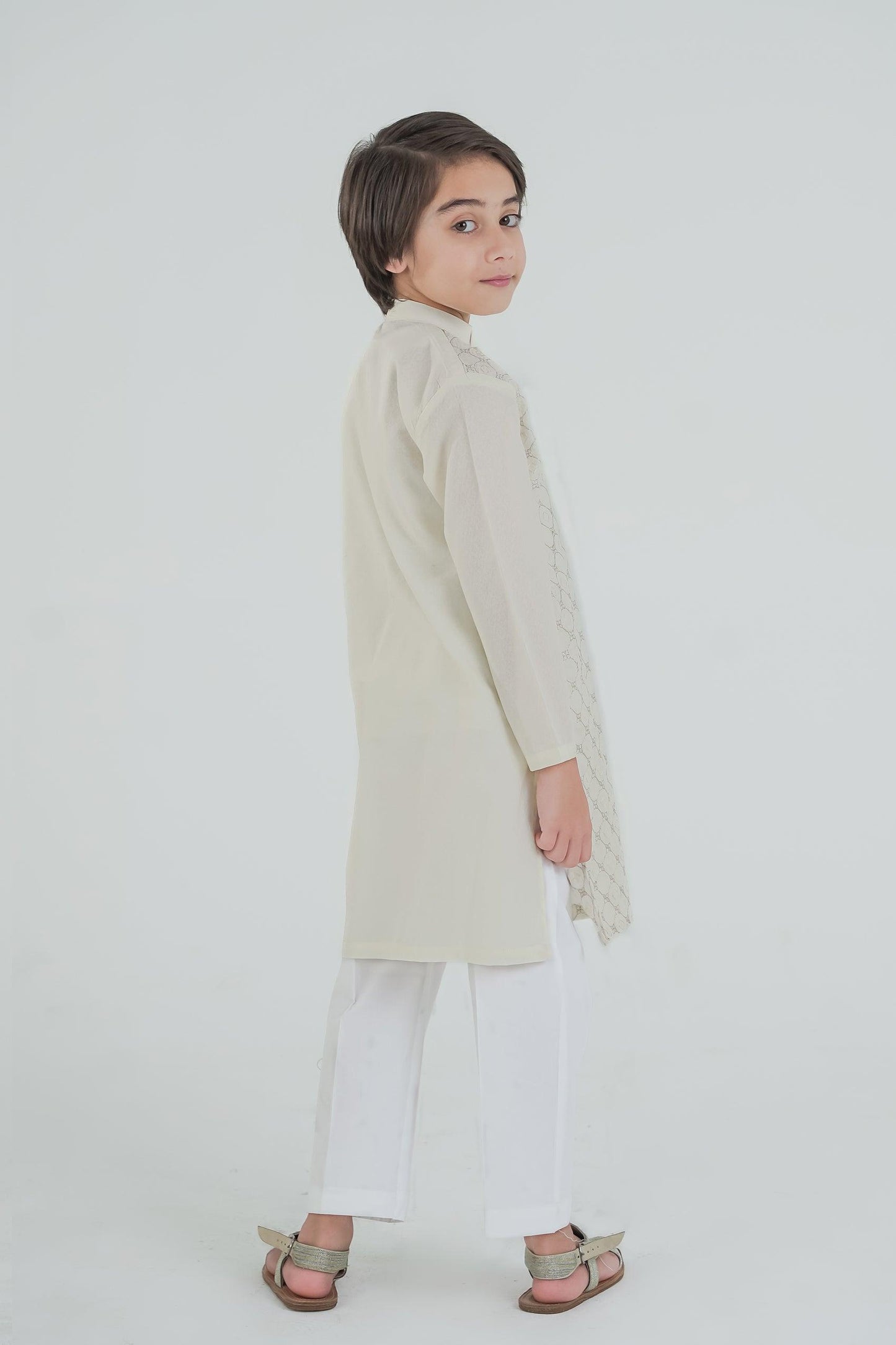 2PC Boy - Textured Cambric Suit