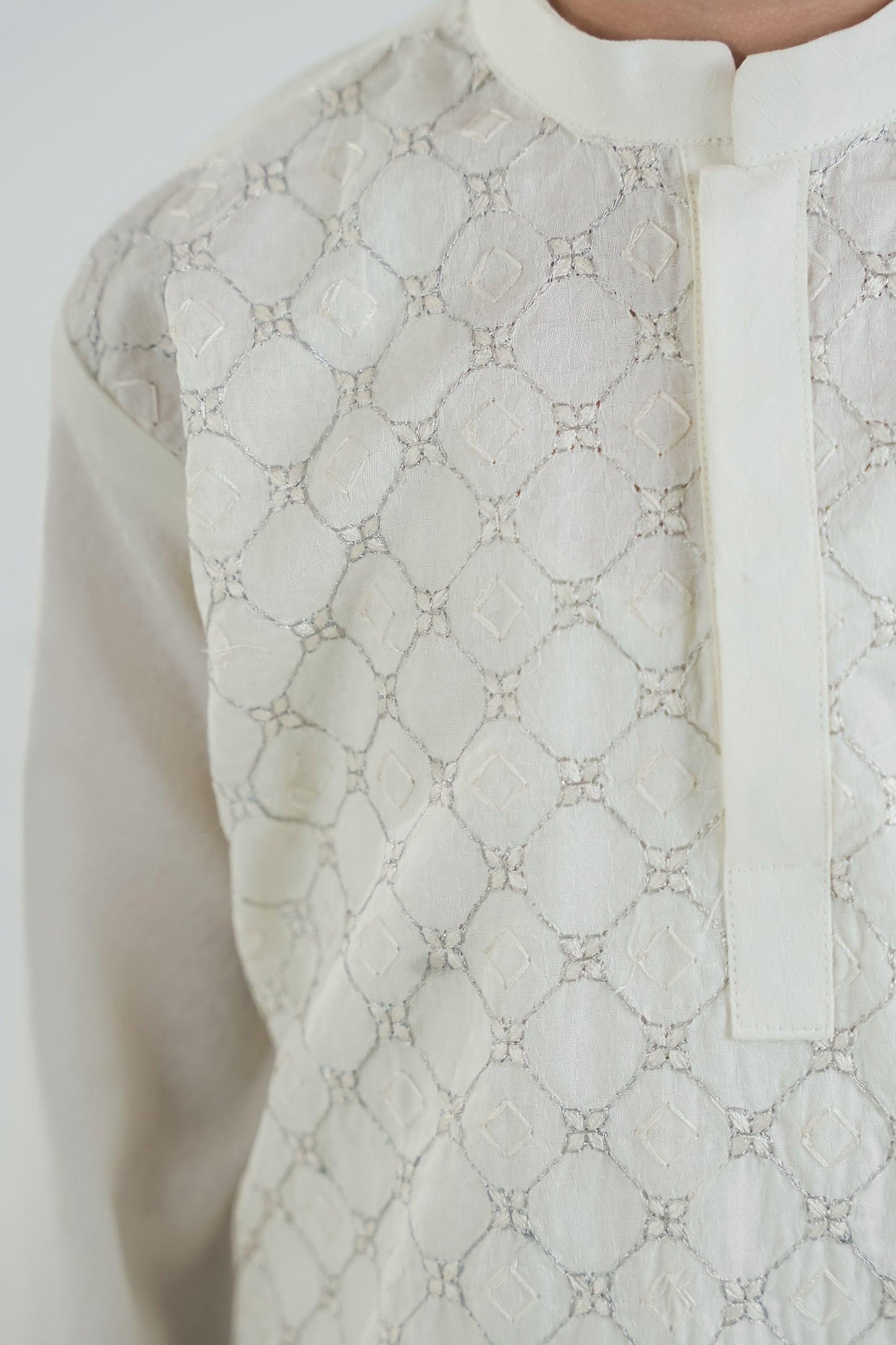 2PC Boy - Textured Cambric Suit