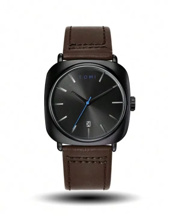 Tomi Watch For Men and boys Quartz Watch -Original Leather Strap